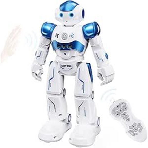 SGILE RC Robot Toy for Kids Gesture Sensing Blue
