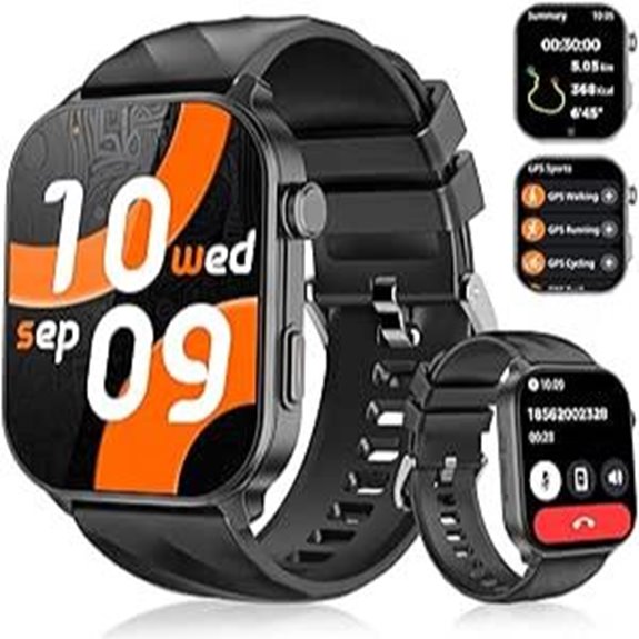 Smart Watch with GPS and Fitness Tracking