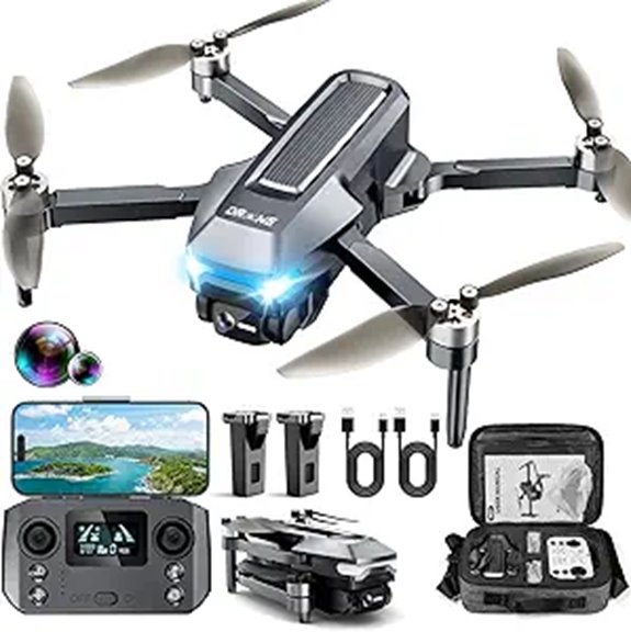 GPS Drone with 4K Camera GPS Foldable 46 Min Flight