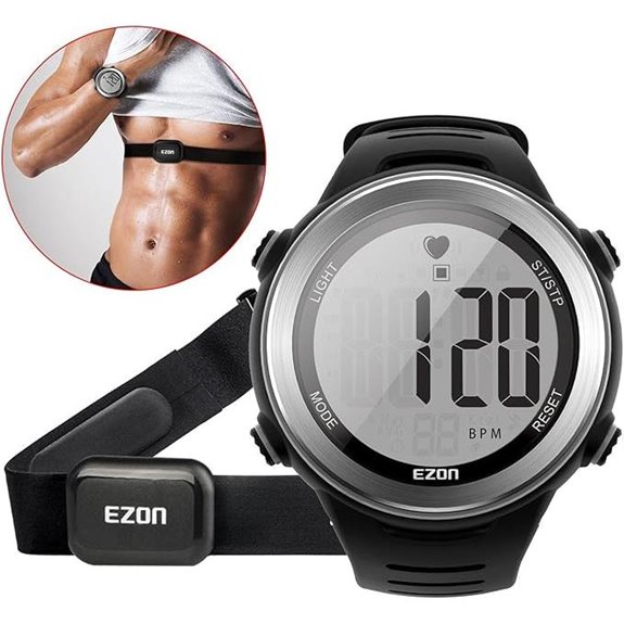 EZON Heart Rate Monitor and Chest Strap