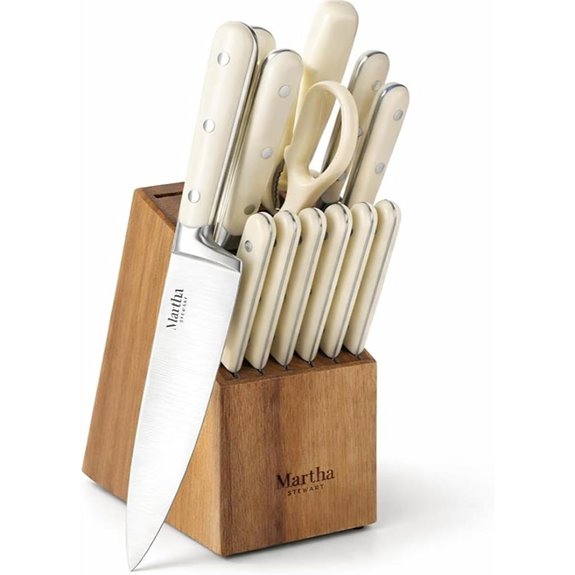 Eastwalk 14-Piece High Carbon Steel Kitchen Knife Set