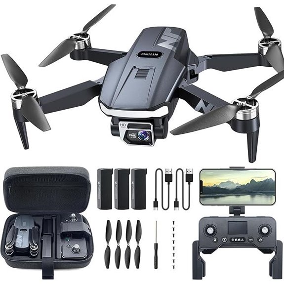 Professional 4K GPS Drone with Auto Tracking