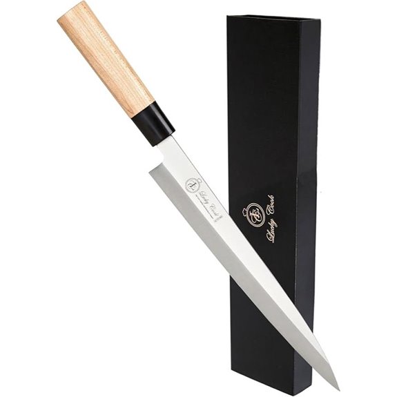 10” Japanese Sushi Sashimi Knife with Pakkawood Handle