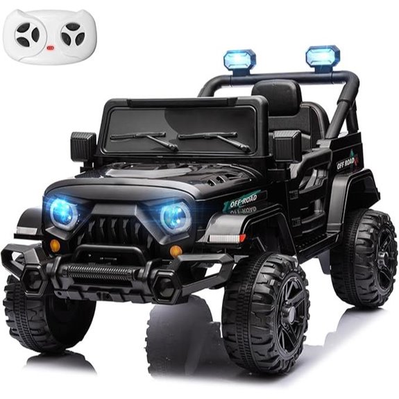 12V Kids Electric Ride-On Truck with Remote & Lights