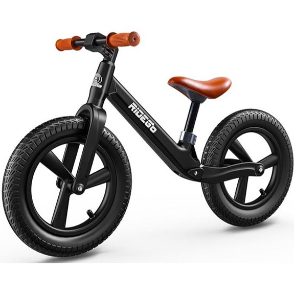 Ridego 14-Inch Balance Bike for Kids 3-6 Years