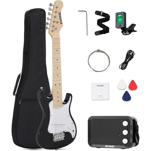 Kids 30-Inch Electric Guitar Kit with Accessories