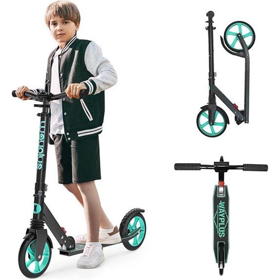 kids 8 inch wheel scooter