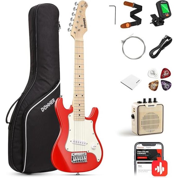 Donner 30 Kids Electric Guitar Starter Kit