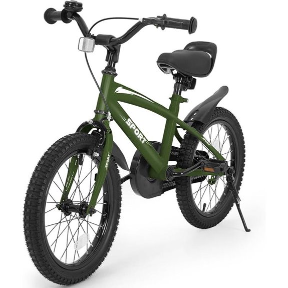 BODIOO 18 Inch Kids Bike with Training Wheels