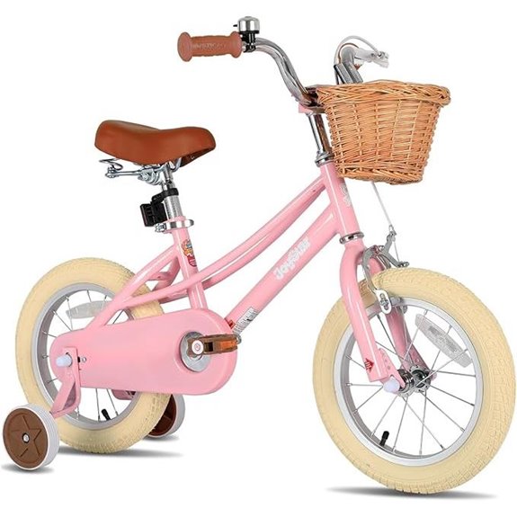 JOYSTAR Girls Bike for Kids with Training Wheels