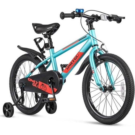 Kids Bike 4-9 16-18 Inch Easy Assembly Vibrant Colors