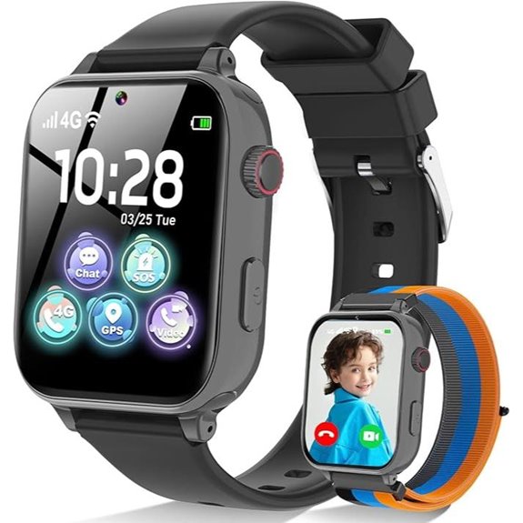 Kids GPS Smartwatch with Calling & Voice Chat