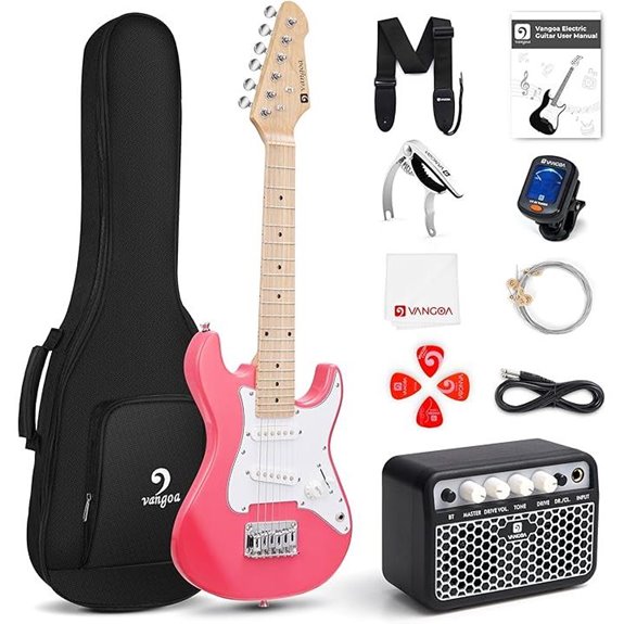 Kids Electric Guitar Kit with Amp and Accessories