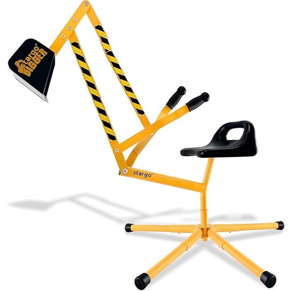 Stargo Kids Excavator Ride-On Sand Digger Toy