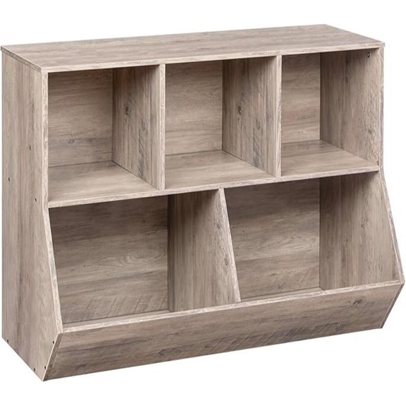HOOBRO Kids Toy Storage Bookcase and Shelf