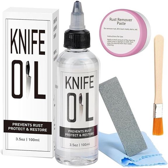 Knife Oil & Honing Oil for Knife Maintenance Set
