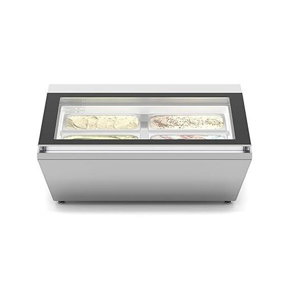 KoolMore 31 Countertop Ice Cream Display Case