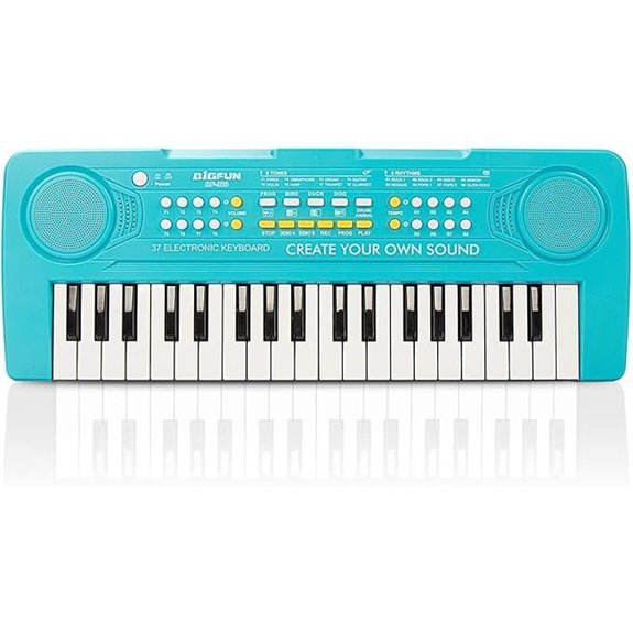 BIGFUN 37-Key Kid's Electronic Piano Toy