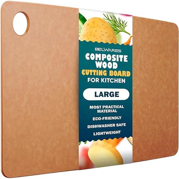 Dishwasher Safe Large Wooden Cutting Board