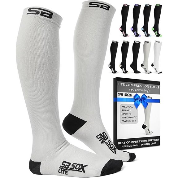 SB SOX Lite Compression Socks (15-20mmHg)