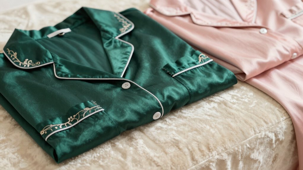 luxury silk pajama list