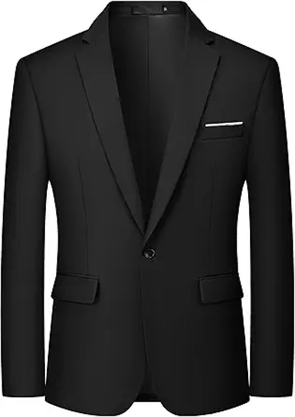 MAGE MALE Men's Slim Fit Casual Blazer Jacket
