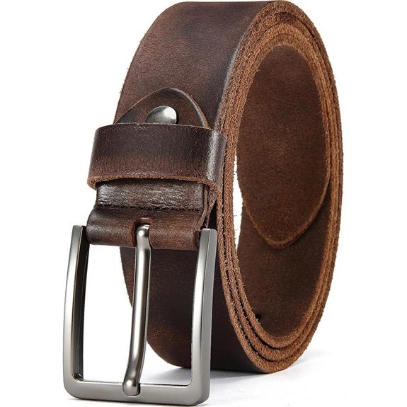 DOOPAI Men's Genuine Leather Casual Belt