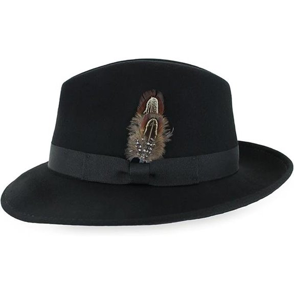 Belfry Crushable Wool Fedora Hat for Men
