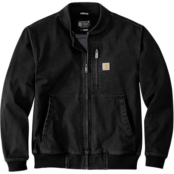 Carhartt Men's Rugged Flex Duck Relaxed Fit Bomber Jacket