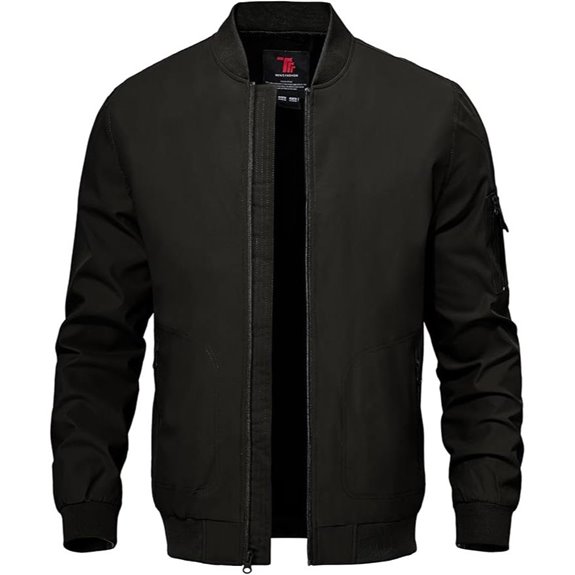 TBMPOY Men's Lightweight Bomber Jacket