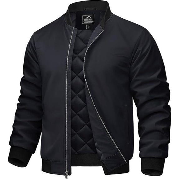 TACVASEN Men’s Bomber Jackets Windproof Fall Outerwear