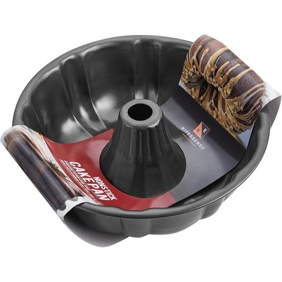 KITESSENSU 9-Inch Non-Stick Cake Pans (12 Cups)