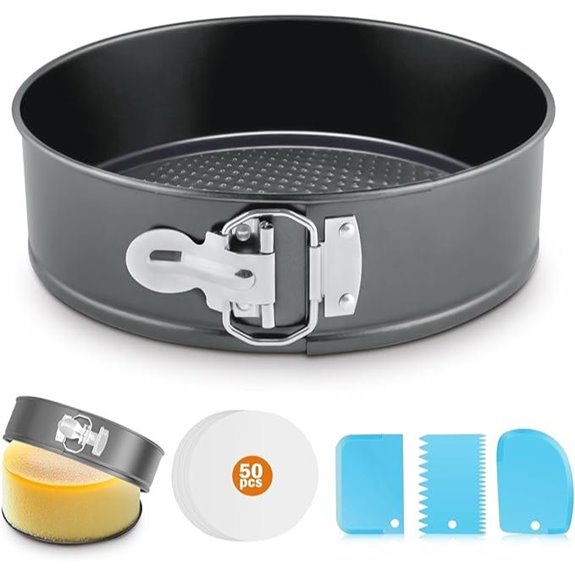 Springform Pan 9 Nonstick Cheesecake Set (54 pcs)