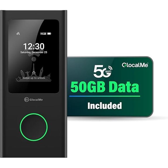 GlocalMe Numen Air 5G Portable WiFi Hotspot