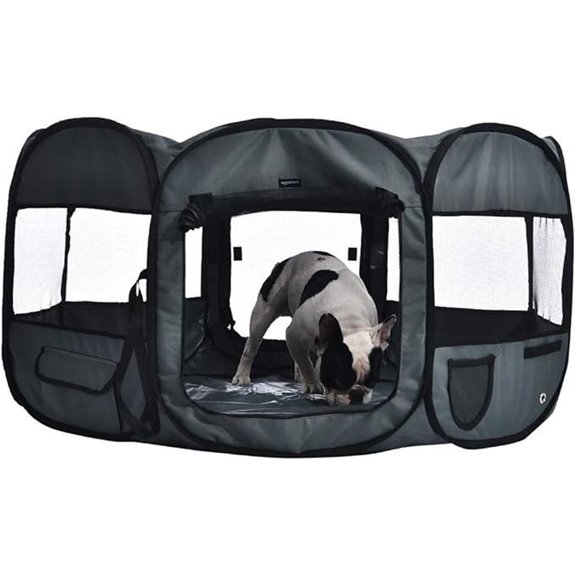 Amazon Basics Portable Dog Travel Playpen