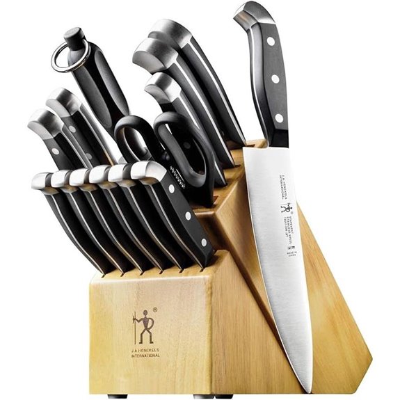 Henckels 15-Piece Sharp German Knife Set