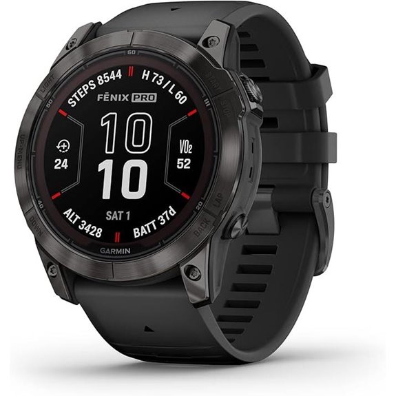 premium solar gps smartwatch