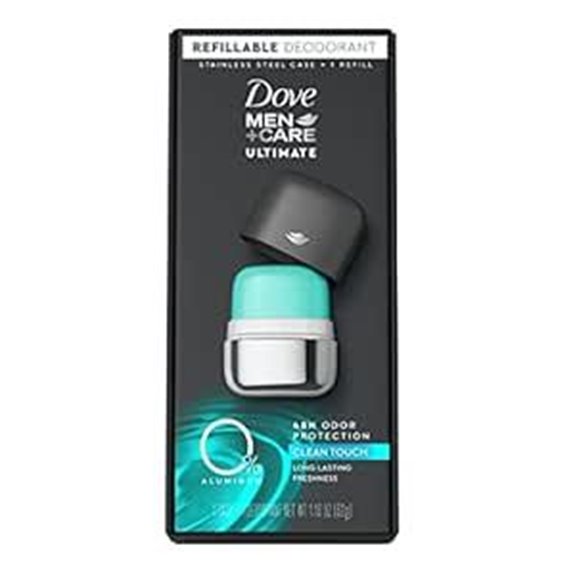 Dove Men+Care Refillable Aluminum-Free Deodorant Kit
