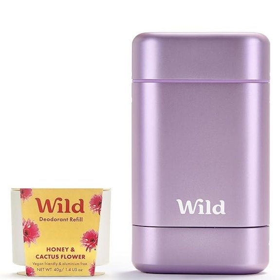 Wild Refillable Deodorant Starter Kit with Scented Refill