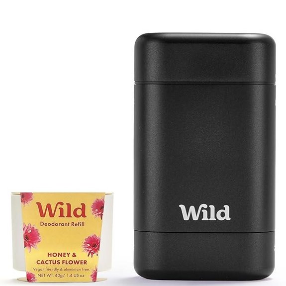 Wild Refillable Deodorant Kit with Scented Refill
