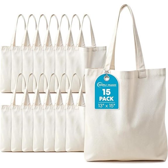 Simpli-Magic Canvas Tote Bags