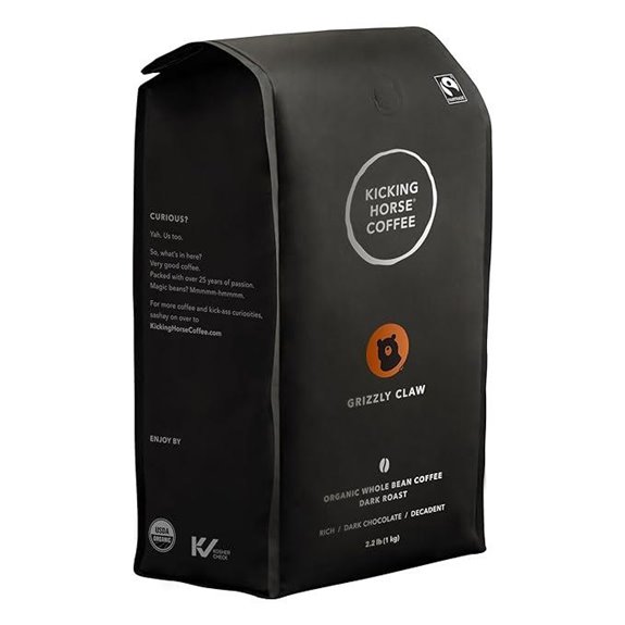 Kicking Horse Coffee Grizzly Claw Dark Roast