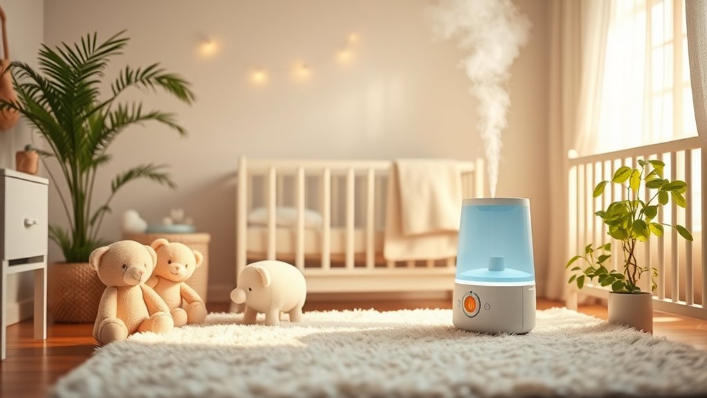 safe quiet manageable humidifier