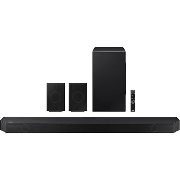 Samsung Q990D Soundbar with Dolby Atmos & Rear Speakers