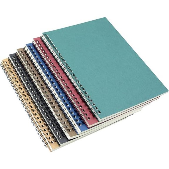 Yansanido Spiral Notebook Set 6 A5 Journals