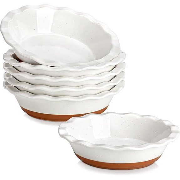 Malacasa 6-Piece Mini Pie Pans Set