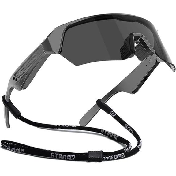 Smart Bluetooth Polarized Sunglasses with Mic and Open Ear