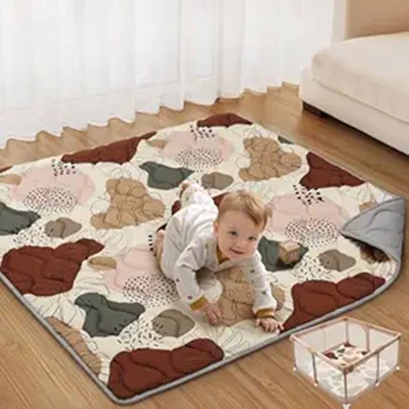 Baby Play Mat with Soft Foam Padding
