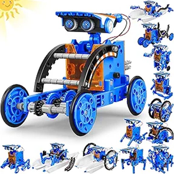 STEM 13-in-1 Solar Power Robotics Kit for Kids