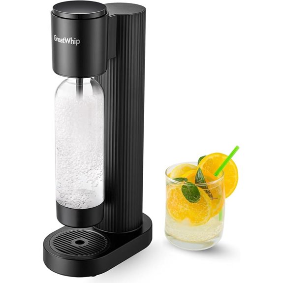 Sparkling Water Maker with 1L Carbonating Bottle